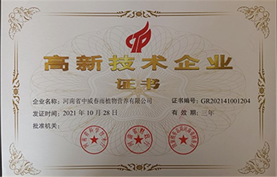 高新技术企业